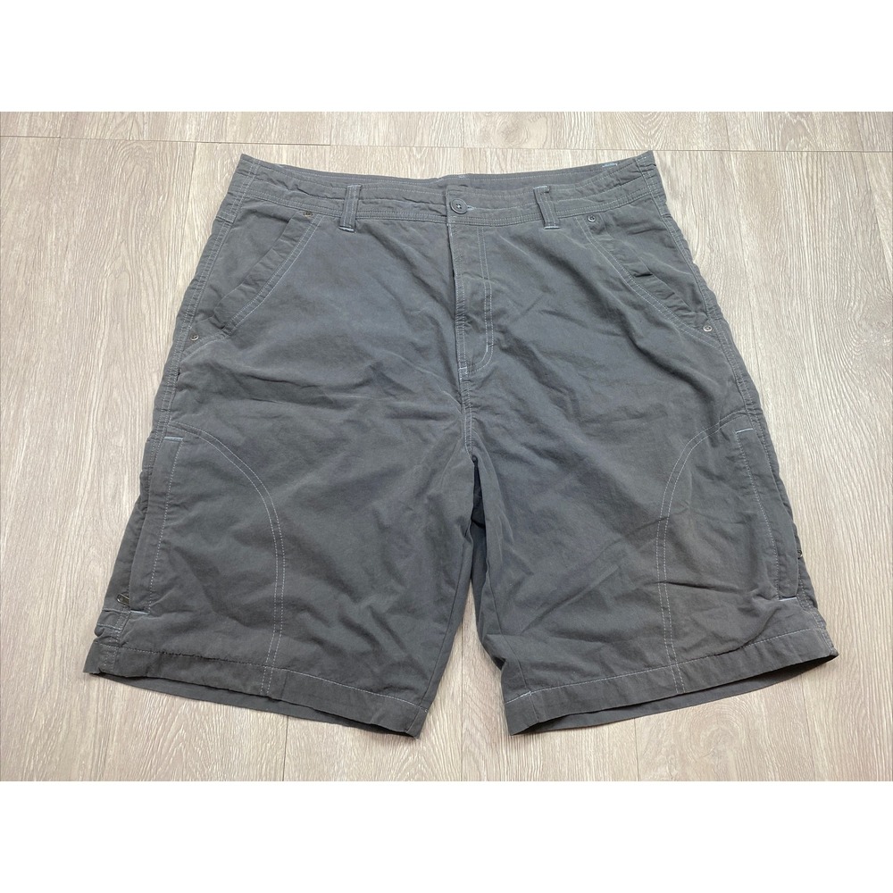 Killik Cargo Utility‎ Shorts Gray Size 38 Active Hiking Camping Inseam 10"